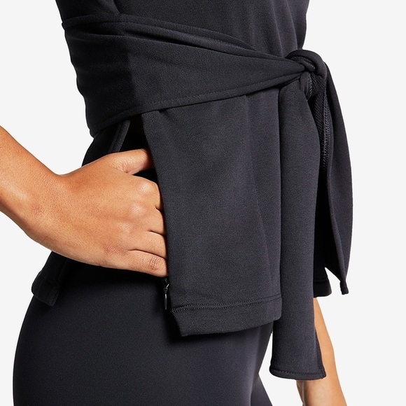 [Nike] Studio Wrap Short Sleeve Top - Picture 9 of 12